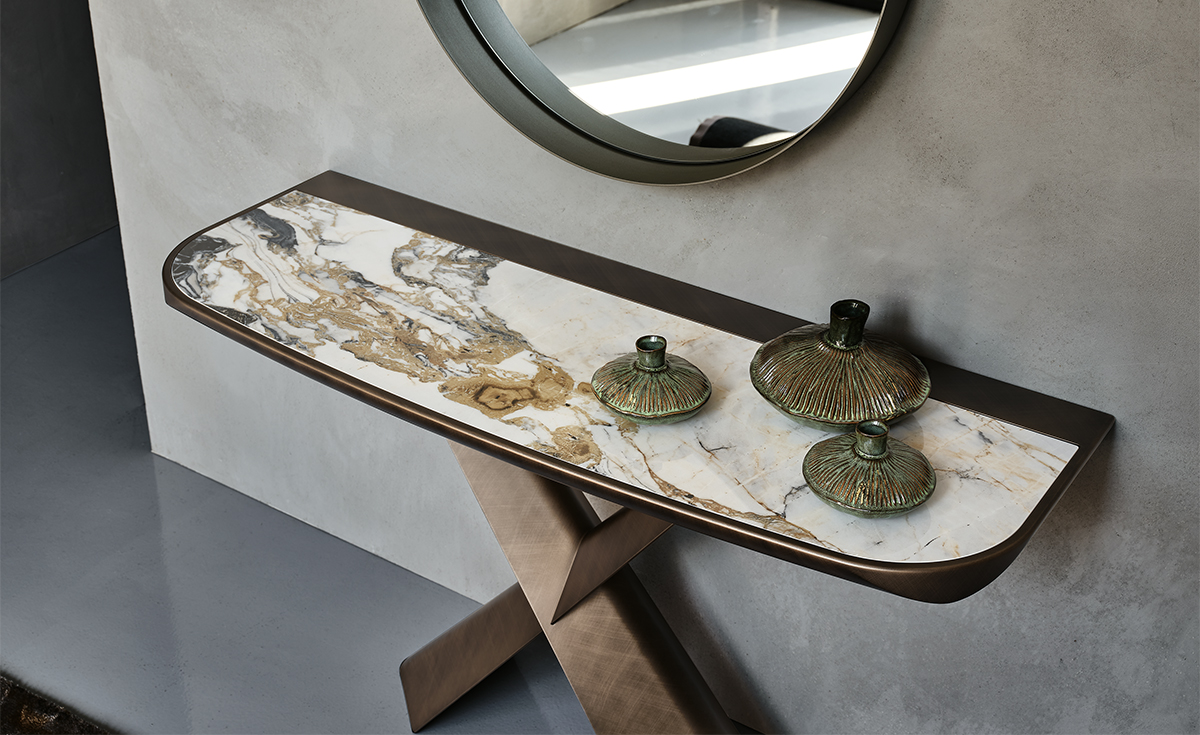 Cattelan Italia Консоль Terminal Keramik Premium KM05 Matt от Cattelan Italia — в интерьере