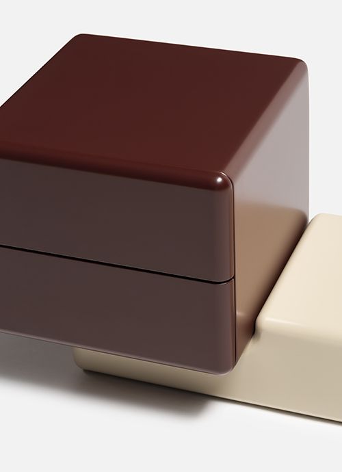 Carpanese Home Прикроватная тумбочка Brick NL от Carpanese Home — в интерьере