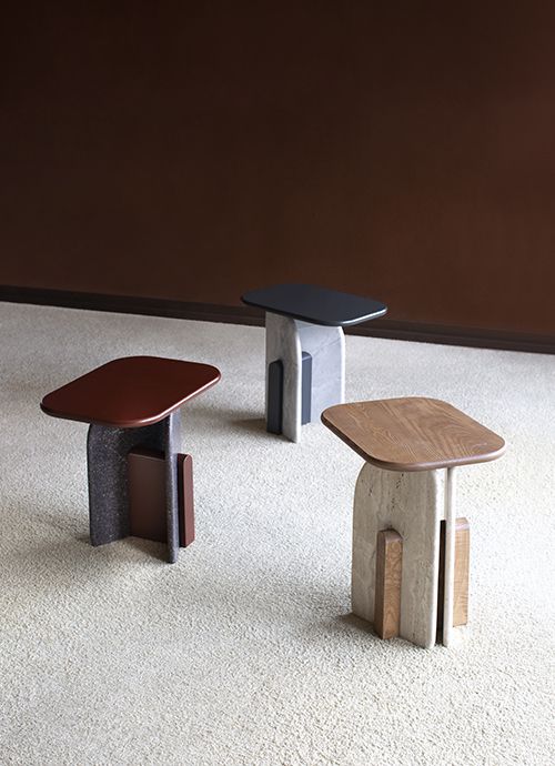 Carpanese Home Журнальный столик Slabs от Carpanese Home — в интерьере