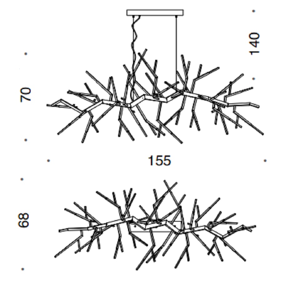 Italian Design Lighting (IDL) Подвесной светильник Acropora от Italian Design Lighting (IDL)