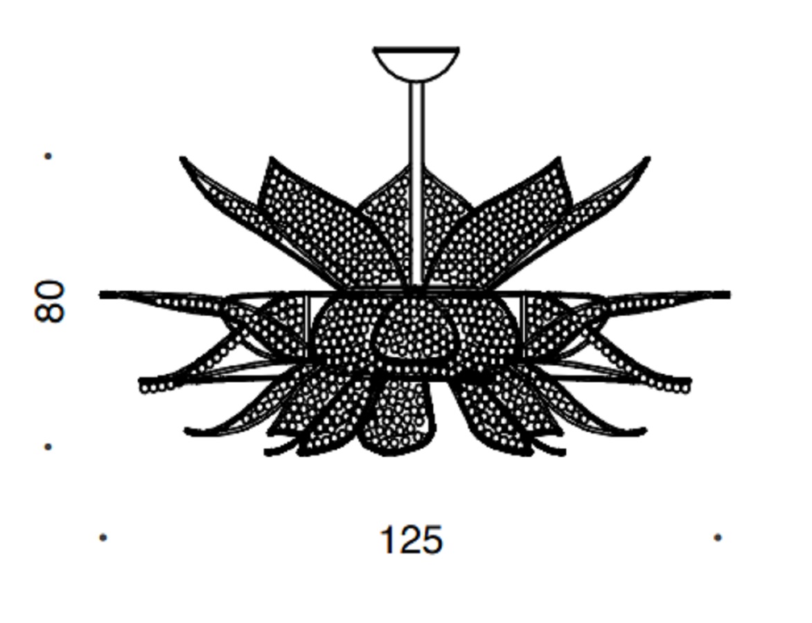 Italian Design Lighting (IDL) Потолочный светильник Ninfea от Italian Design Lighting (IDL)