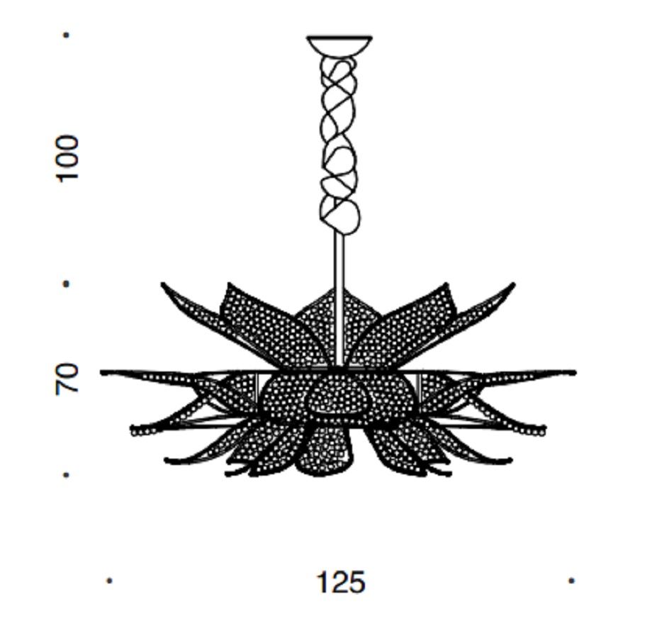 Italian Design Lighting (IDL) Подвесной светильник Ninfea от Italian Design Lighting (IDL)