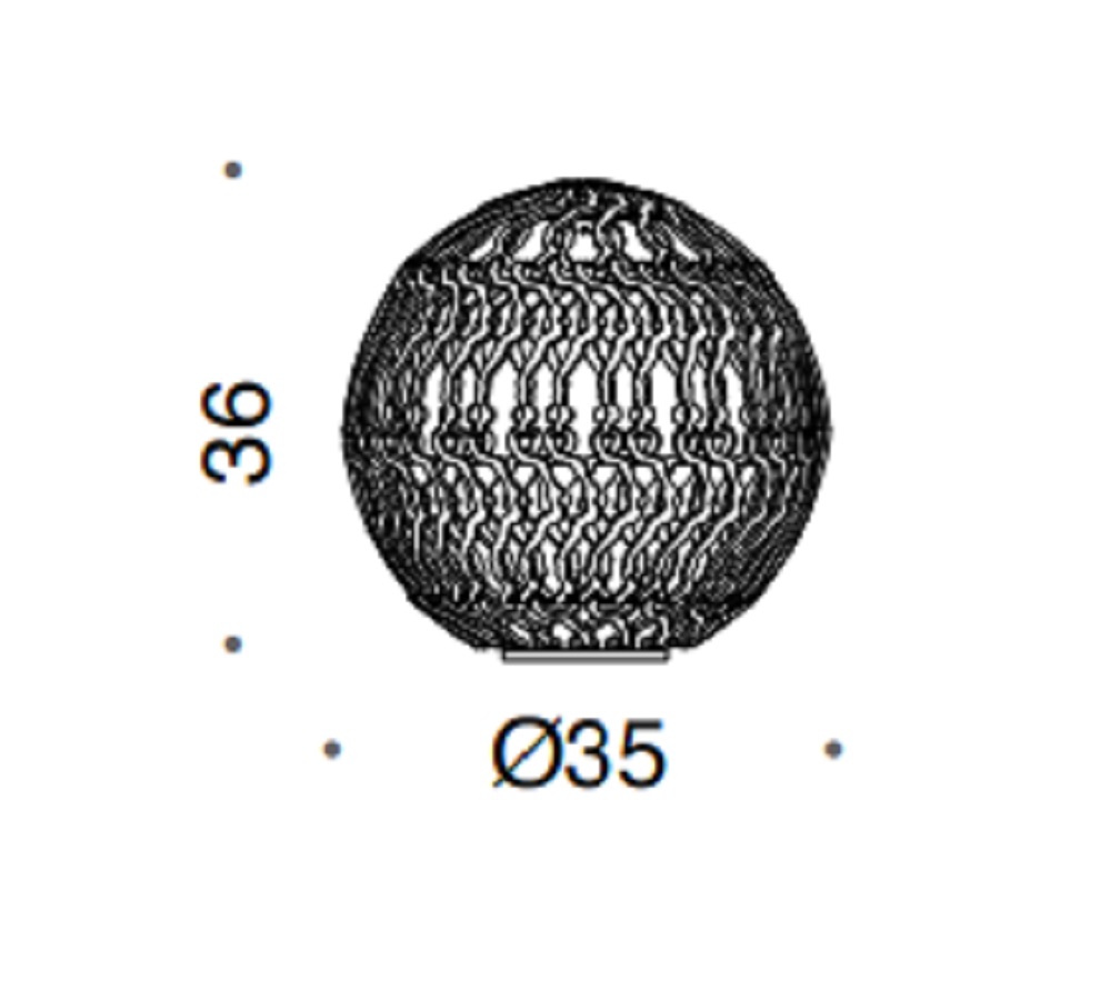 Italian Design Lighting (IDL) Настольная лампа Weave от Italian Design Lighting (IDL)