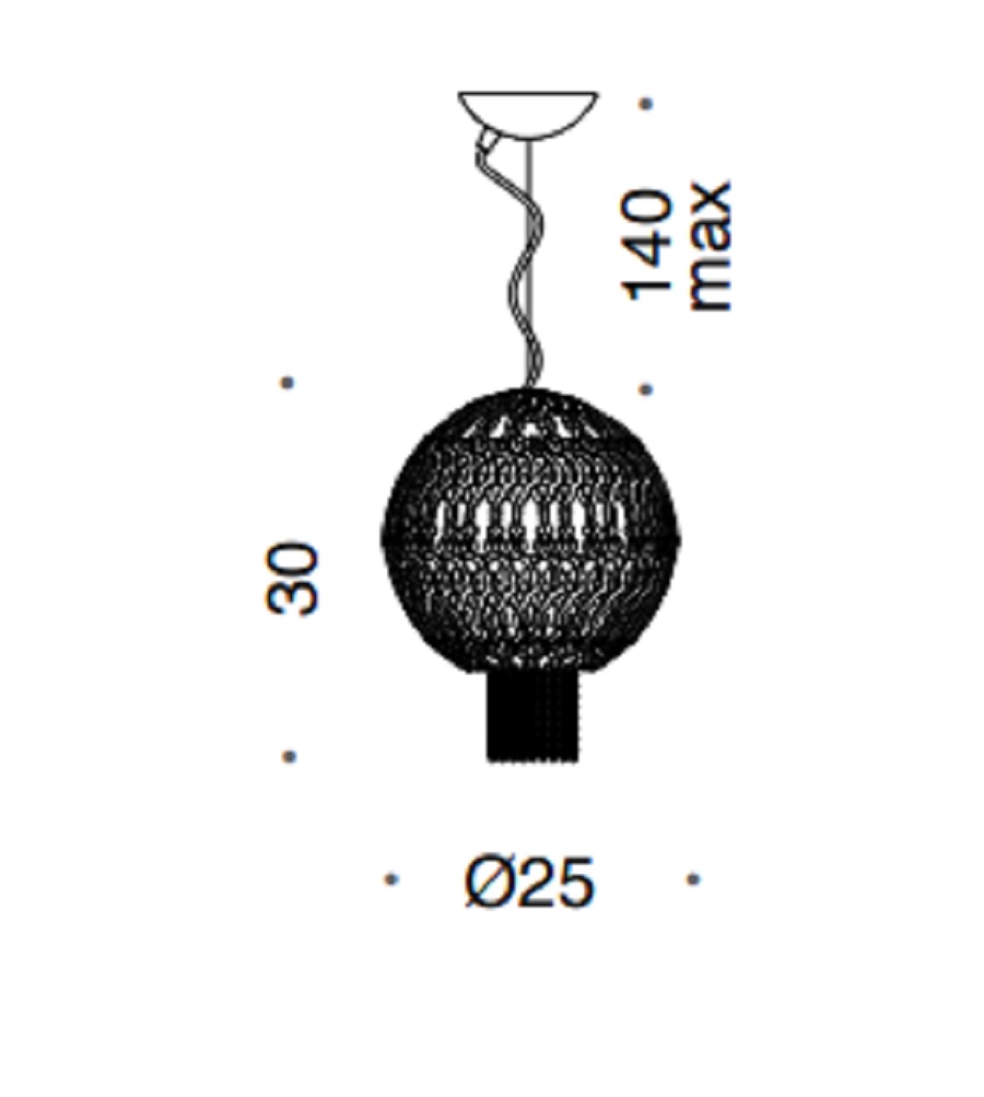 Italian Design Lighting (IDL) Подвесной светильник Weave от Italian Design Lighting (IDL)
