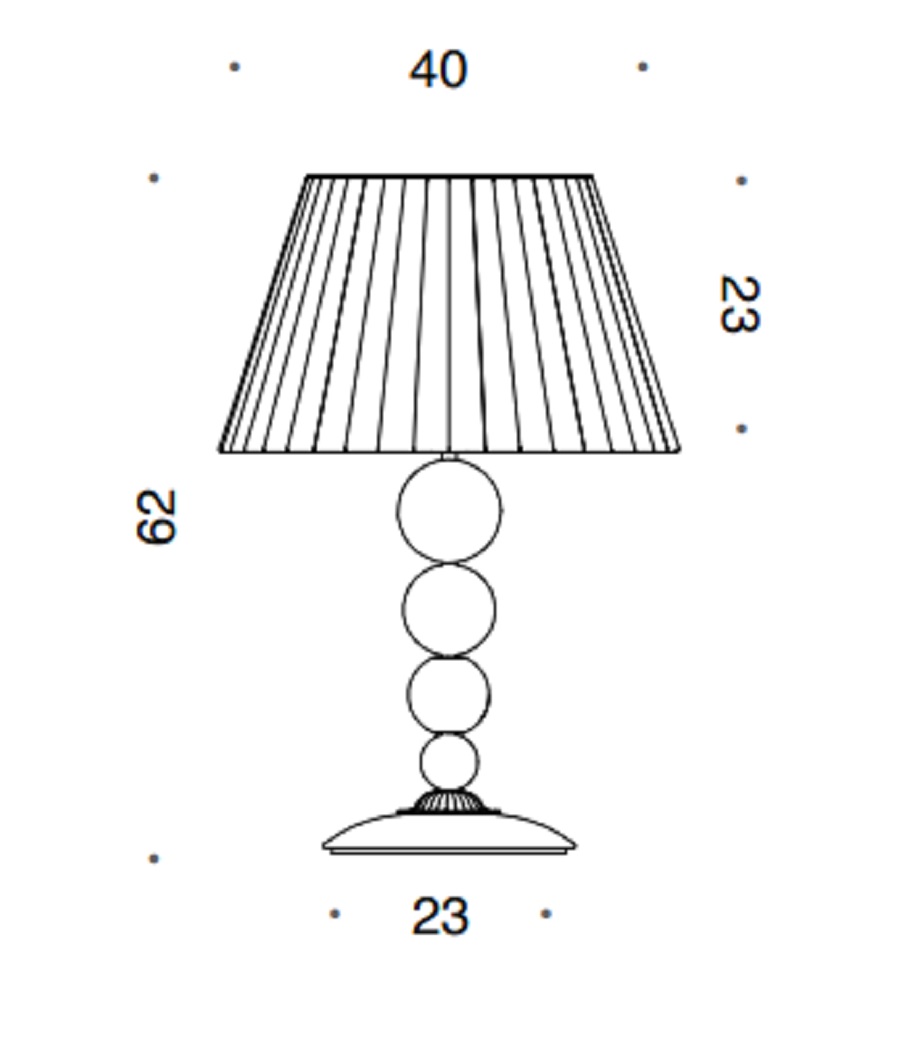 Italian Design Lighting (IDL) Настольная лампа Vanity от Italian Design Lighting (IDL)