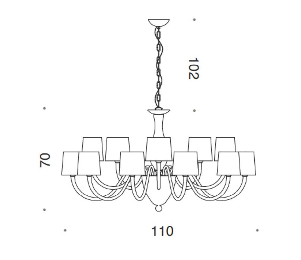 Italian Design Lighting (IDL) Подвесной светильник Grace от Italian Design Lighting (IDL)