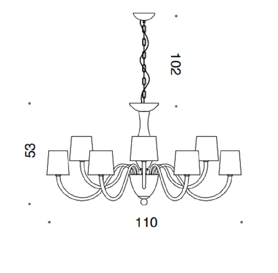 Italian Design Lighting (IDL) Подвесной светильник Grace от Italian Design Lighting (IDL)