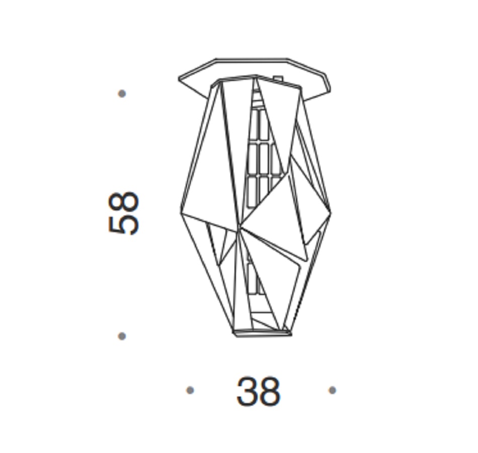 Italian Design Lighting (IDL) Потолочный светильник Crystal Rock от Italian Design Lighting (IDL)
