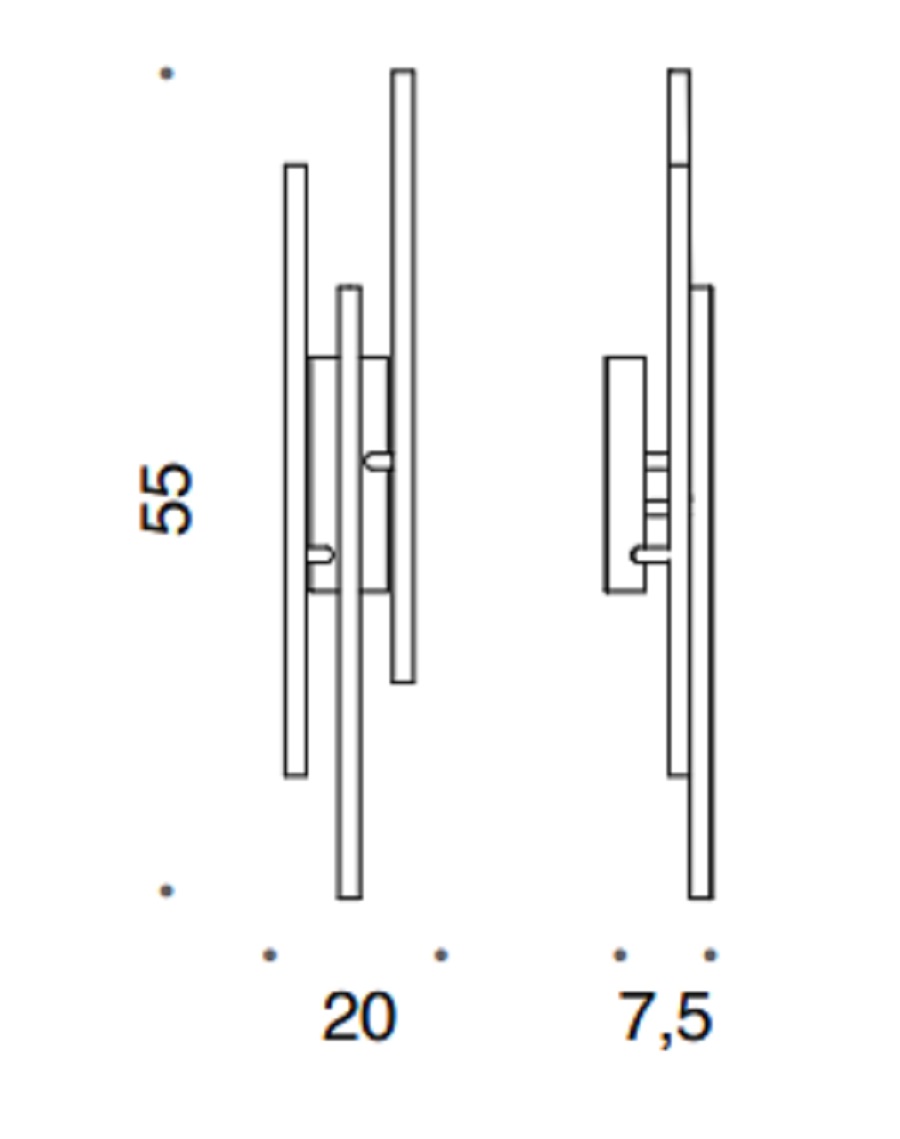 Italian Design Lighting (IDL) Бра Miu от Italian Design Lighting (IDL)