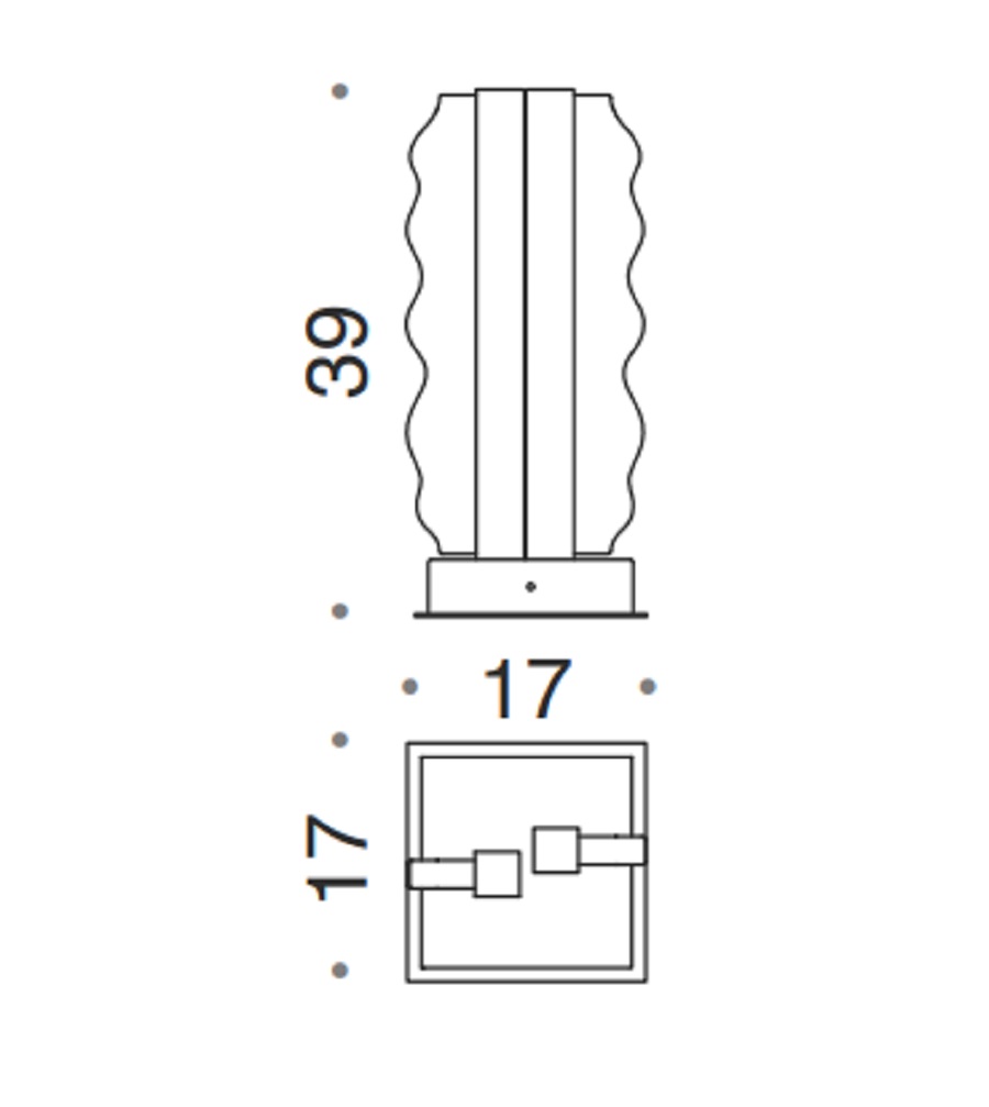Italian Design Lighting (IDL) Настольная лампа Marea от Italian Design Lighting (IDL)
