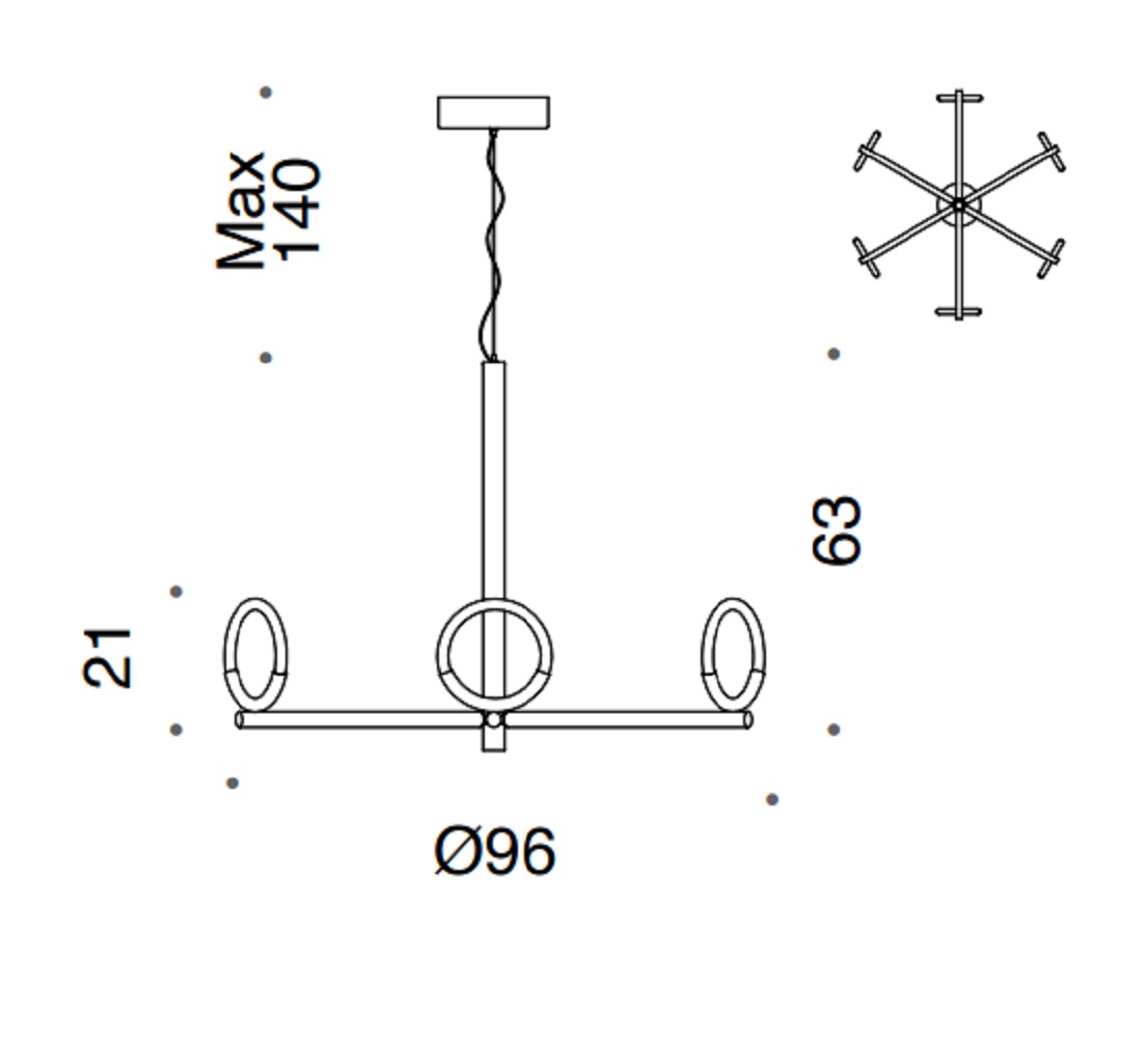 Italian Design Lighting (IDL) Подвесной светильник Loop от Italian Design Lighting (IDL)