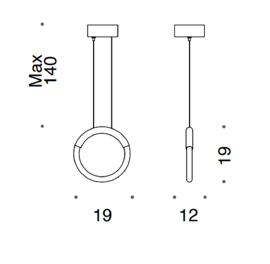 Italian Design Lighting (IDL) Подвесной светильник Loop от Italian Design Lighting (IDL)
