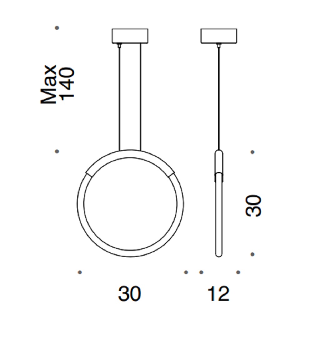 Italian Design Lighting (IDL) Подвесной светильник Loop от Italian Design Lighting (IDL)