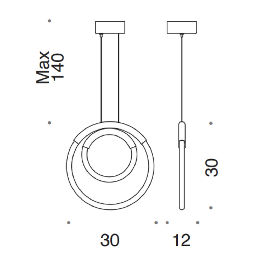Italian Design Lighting (IDL) Подвесной светильник Loop от Italian Design Lighting (IDL)