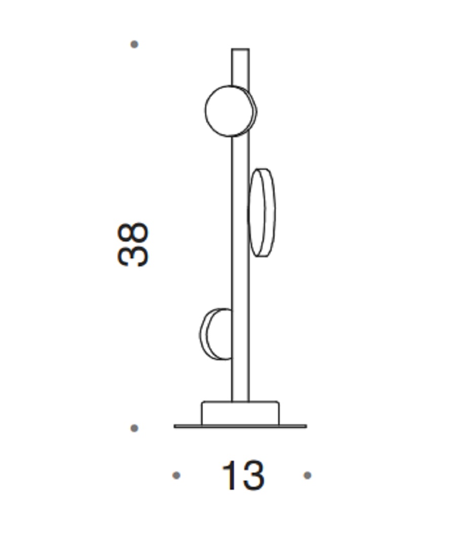 Italian Design Lighting (IDL) Настольная лампа Flower Miu от Italian Design Lighting (IDL)