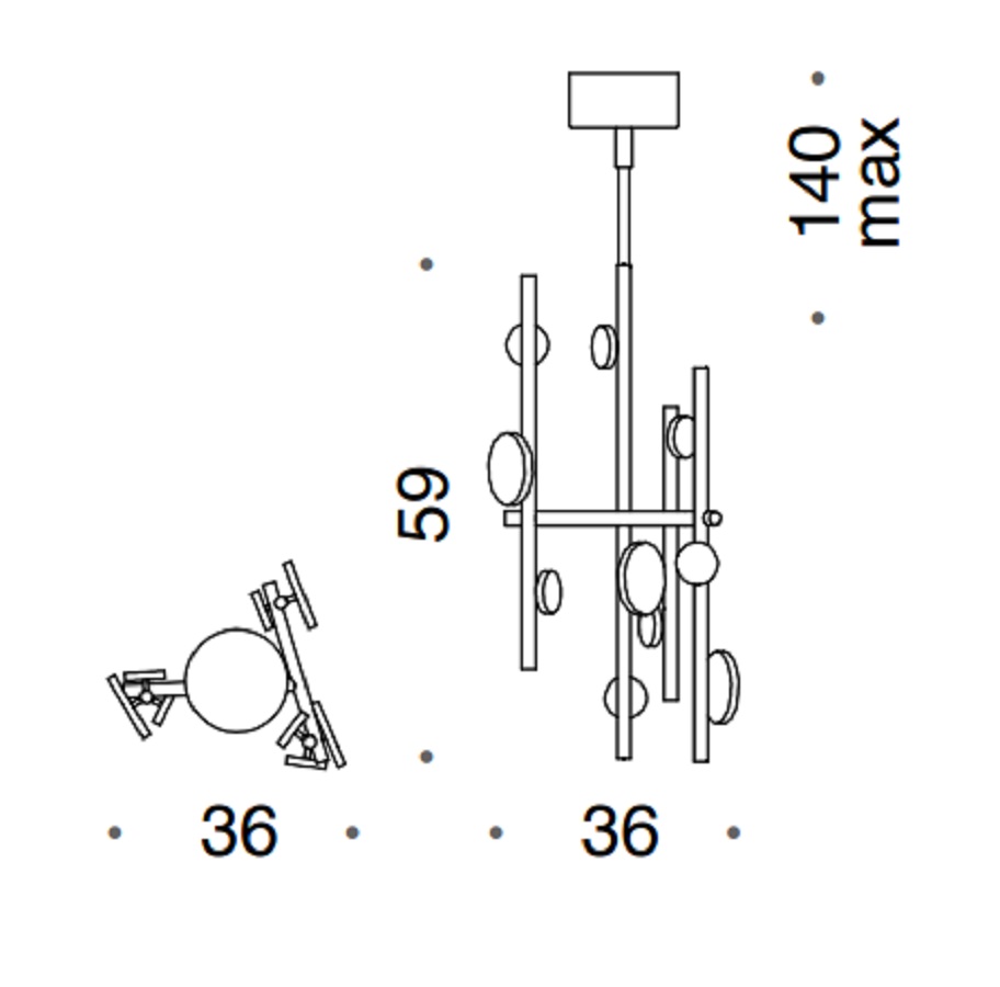 Italian Design Lighting (IDL) Подвесной светильник Flower Miu от Italian Design Lighting (IDL)