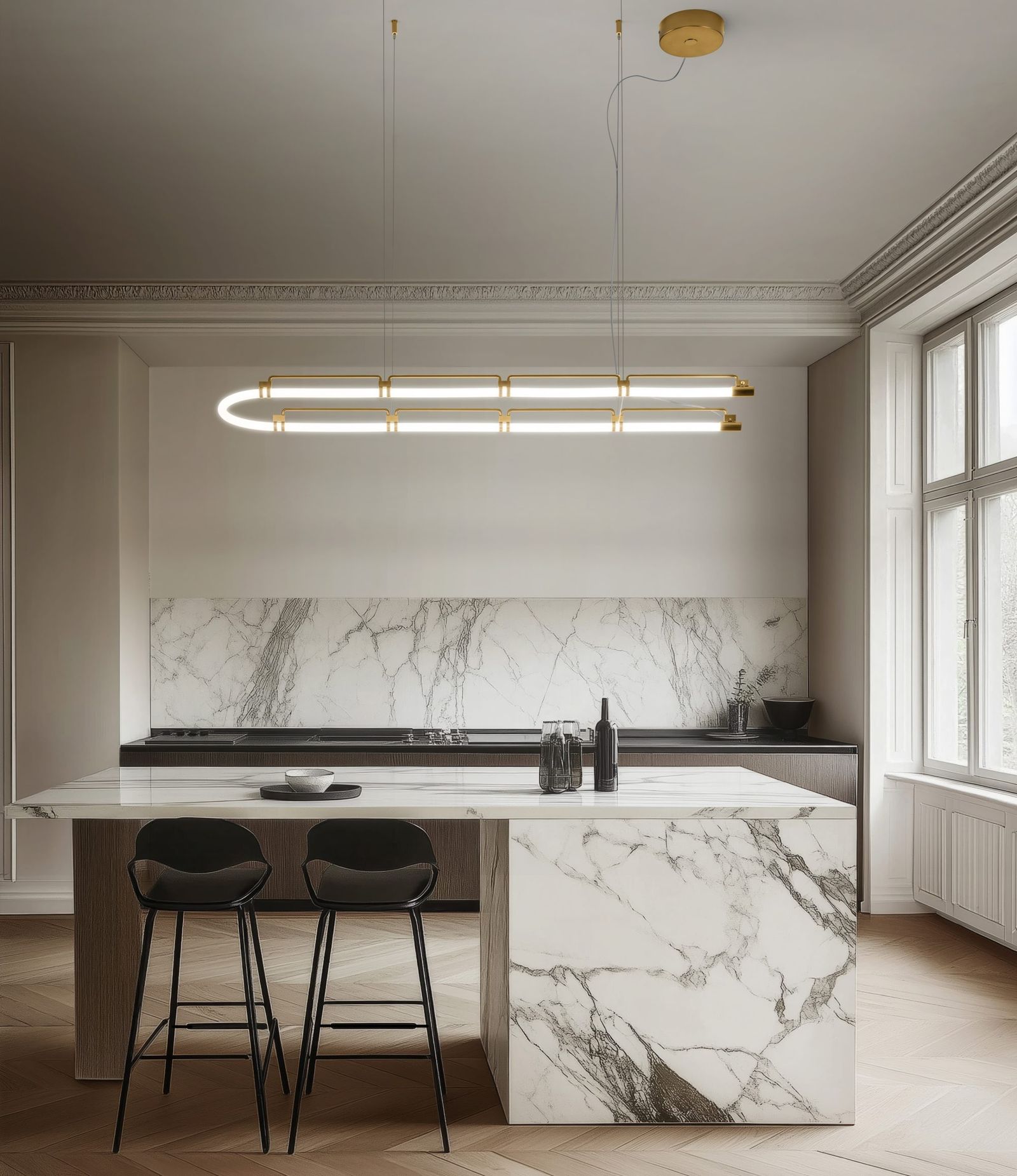 Italian Design Lighting (IDL) Подвесной светильник Endless от Italian Design Lighting (IDL) — в интерьере