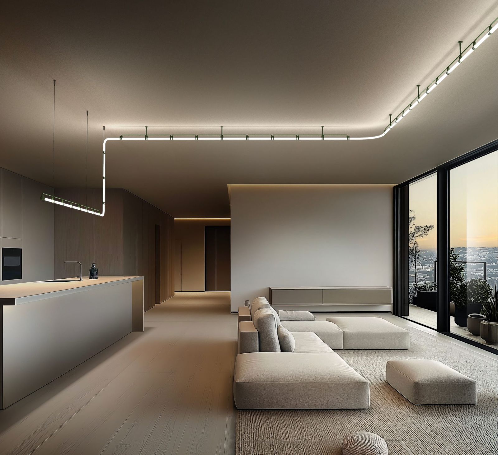 Italian Design Lighting (IDL) Подвесной светильник Endless от Italian Design Lighting (IDL) — в интерьере