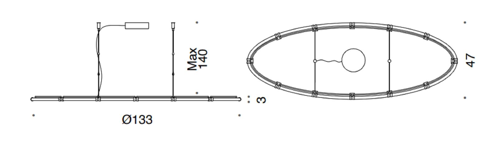 Italian Design Lighting (IDL) Подвесной светильник Endless от Italian Design Lighting (IDL)