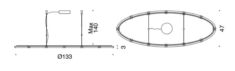 Italian Design Lighting (IDL) Подвесной светильник Endless от Italian Design Lighting (IDL)