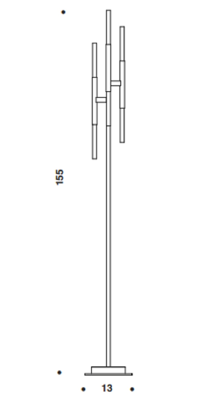 Italian Design Lighting (IDL) Торшер Ekle от Italian Design Lighting (IDL)