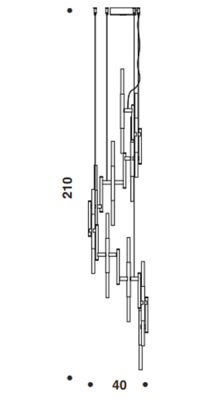 Italian Design Lighting (IDL) Подвесной светильник Ekle от Italian Design Lighting (IDL)