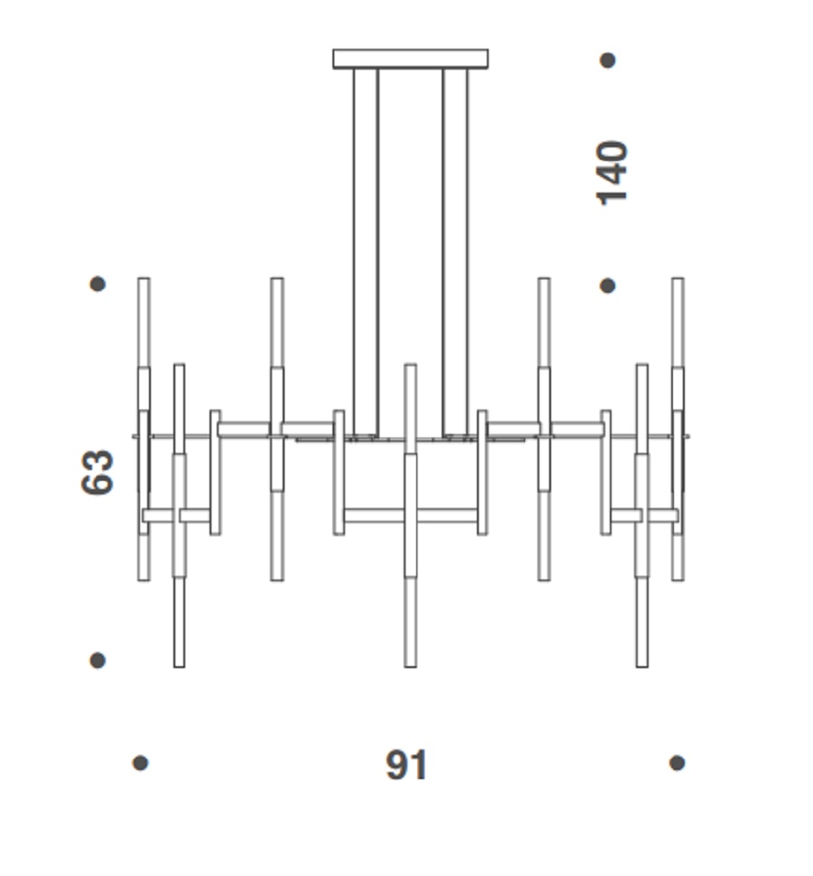 Italian Design Lighting (IDL) Подвесной светильник Ekle от Italian Design Lighting (IDL)