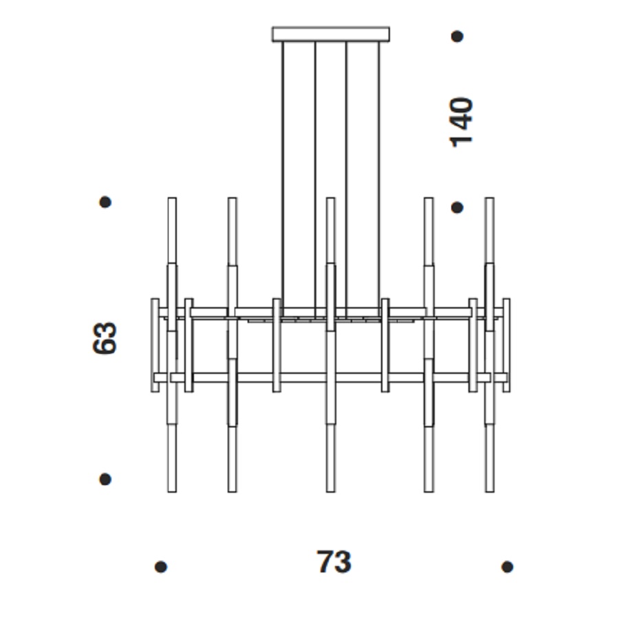 Italian Design Lighting (IDL) Подвесной светильник Ekle от Italian Design Lighting (IDL)