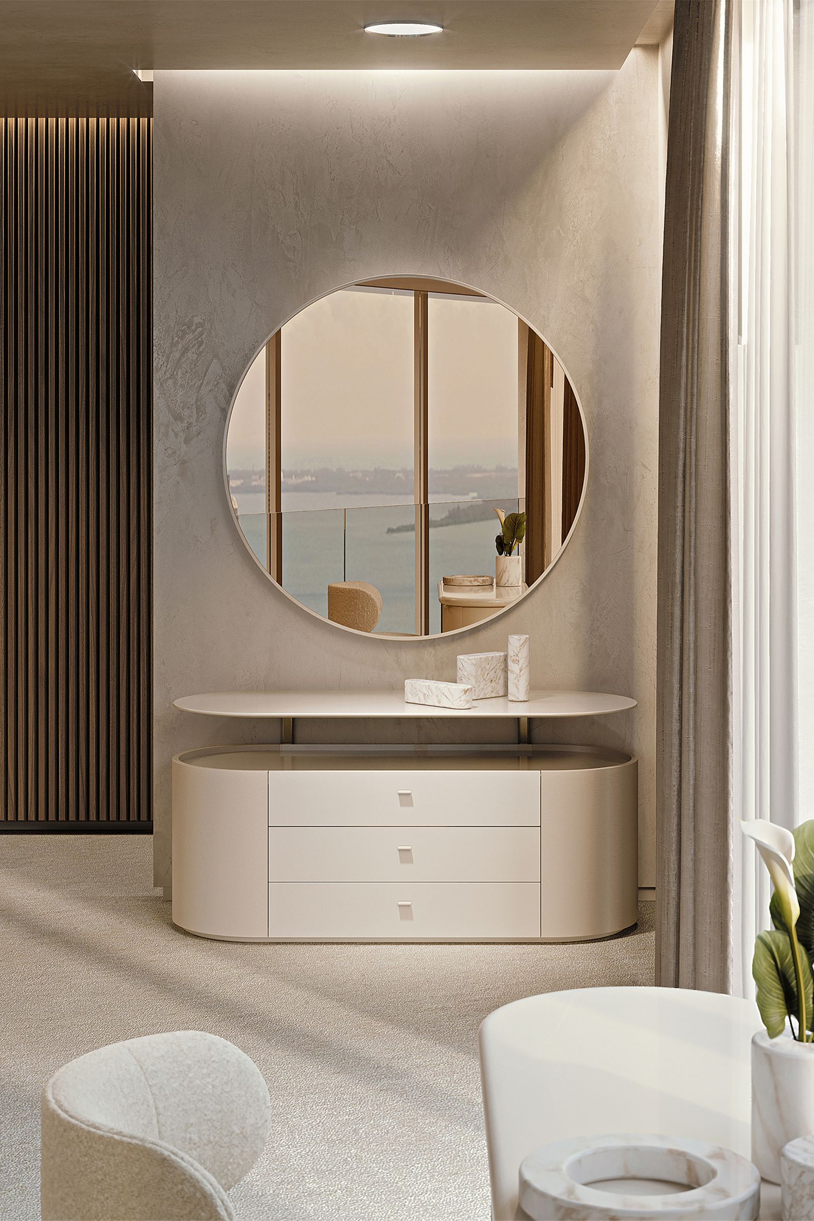 Turri Spa Зеркало Roma от Turri Spa — в интерьере