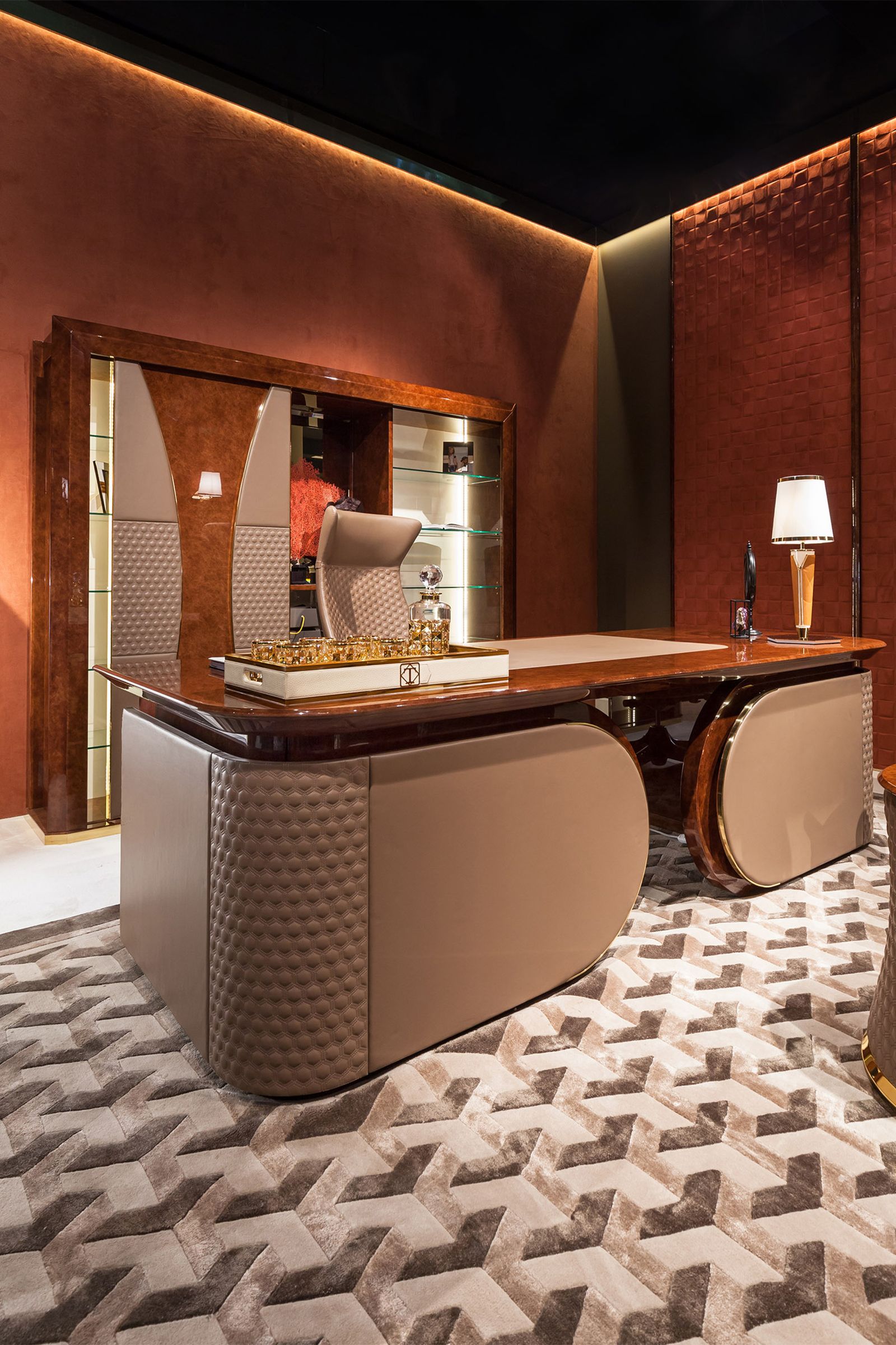 Turri Spa Стеллаж/библиотека Vogue от Turri Spa — в интерьере