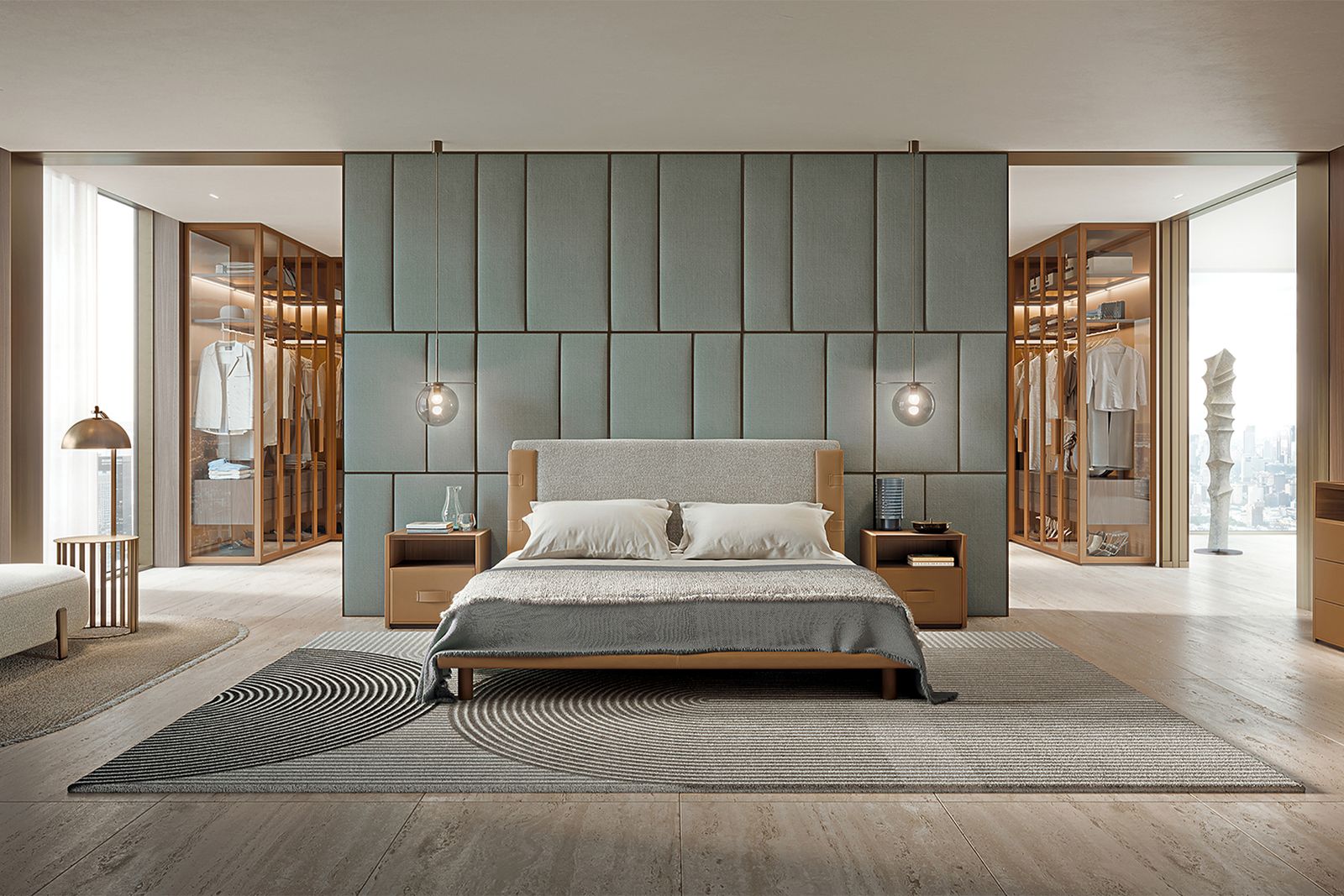 Turri Spa Кровать Atelier от Turri Spa — в интерьере