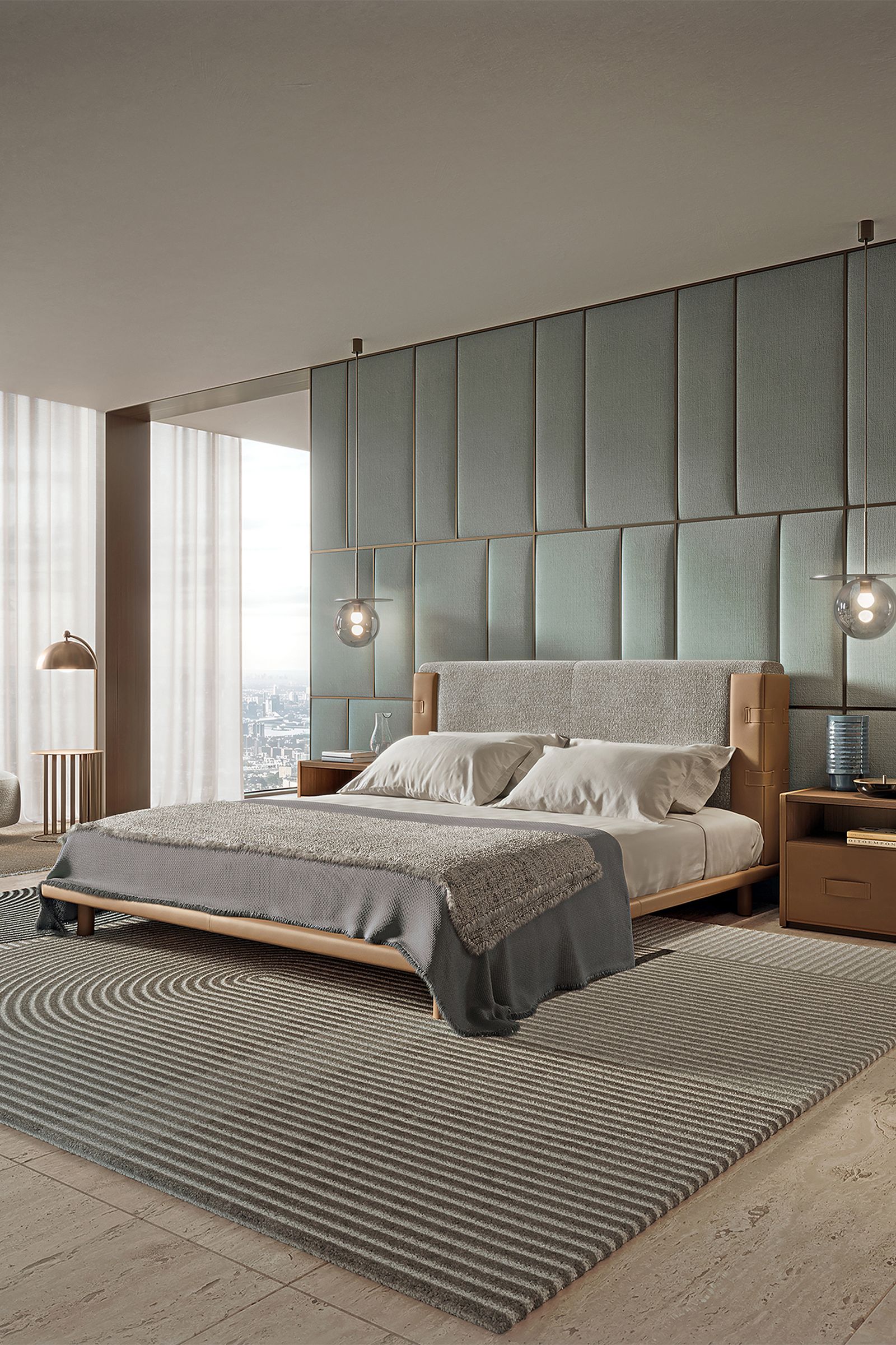 Turri Spa Кровать Atelier от Turri Spa — в интерьере