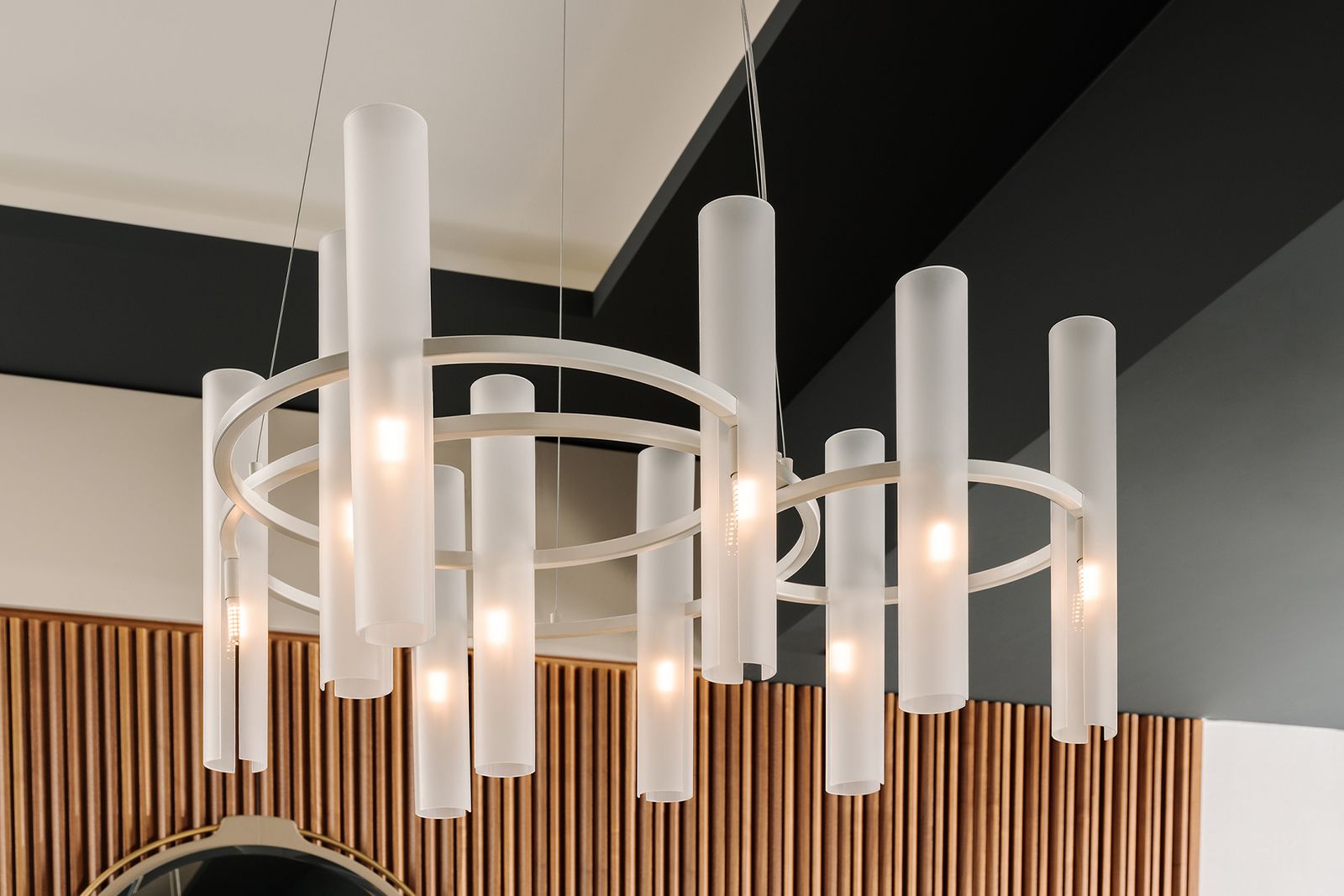 Turri Spa Люстра Reeds от Turri Spa — в интерьере