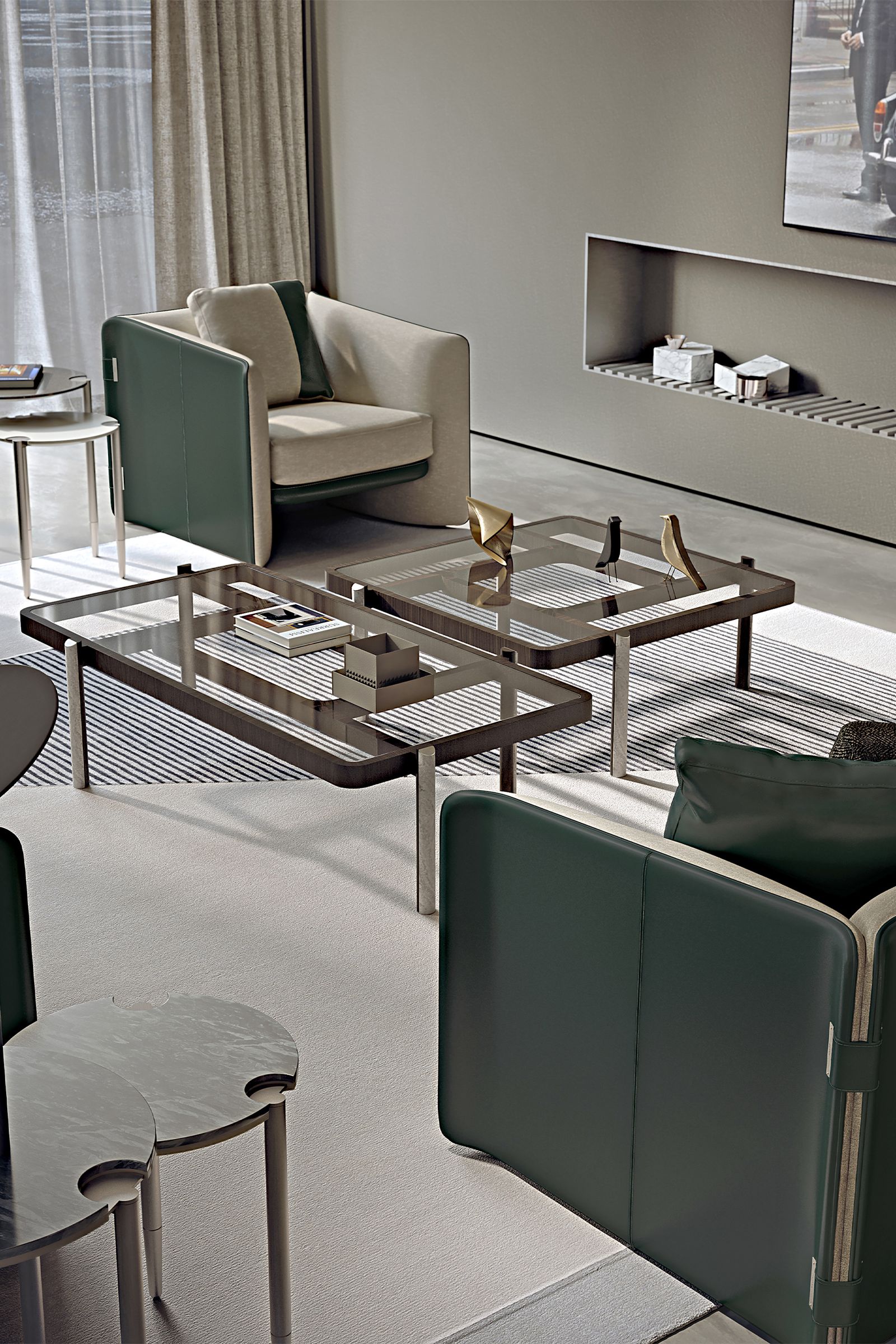 Turri Spa Журнальный столик Vision Coffee Table от Turri Spa — в интерьере