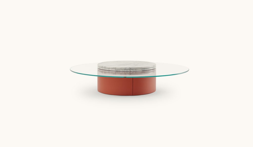 Turri Spa Журнальный столик Roma Cylindrical Coffee Table от Turri Spa