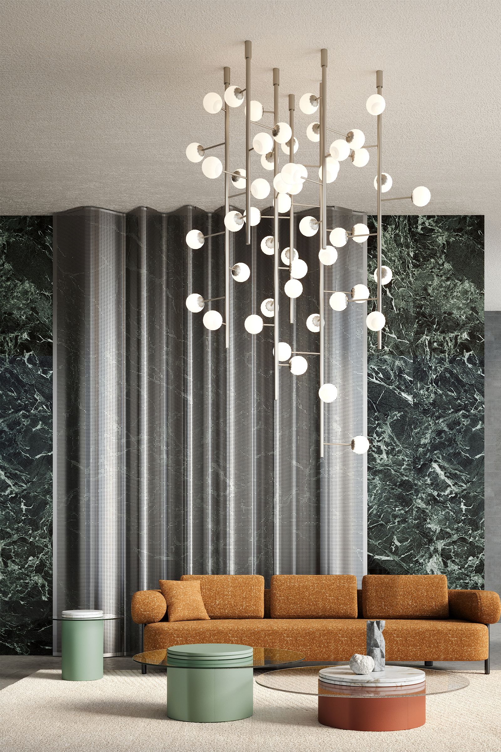 Turri Spa Журнальный столик Roma Cylindrical Coffee Table от Turri Spa — в интерьере