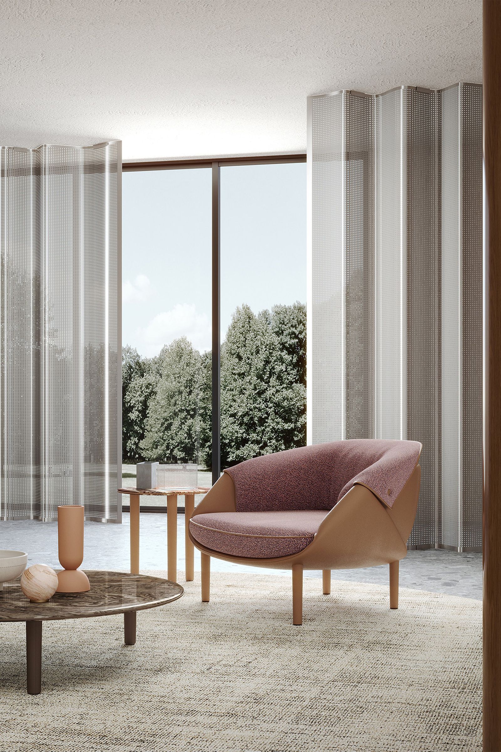 Turri Spa Журнальный столик Riban Side Table от Turri Spa — в интерьере