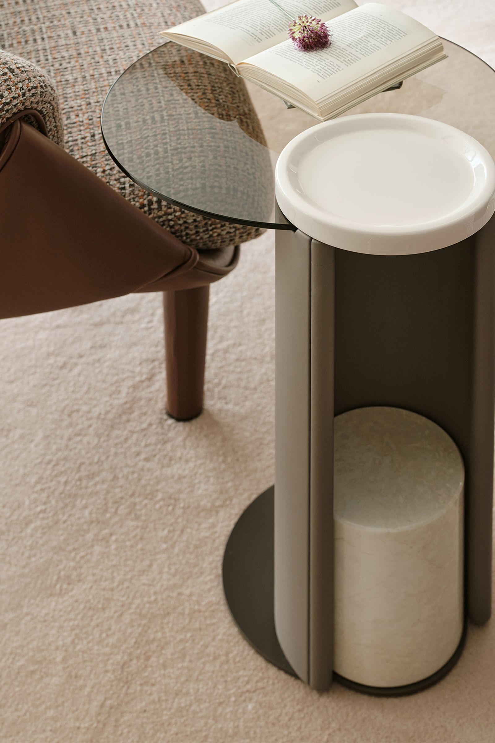 Turri Spa Журнальный столик Nook Side Table от Turri Spa — в интерьере