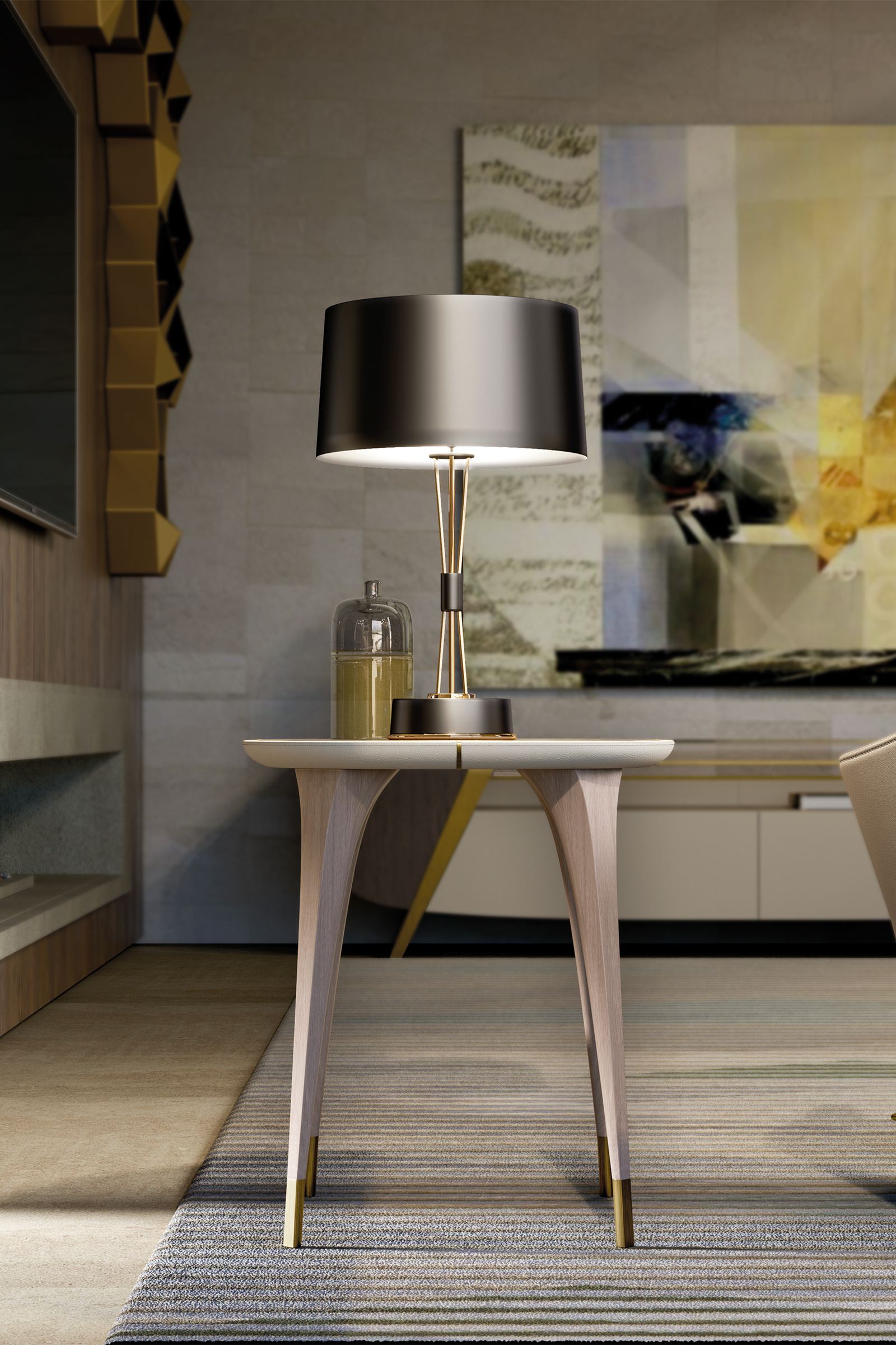 Turri Spa Журнальный столик Melting Light Side Table от Turri Spa — в интерьере
