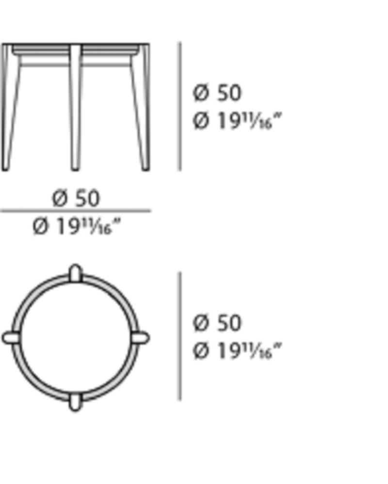 Turri Spa Журнальный столик Kyma Side Table от Turri Spa