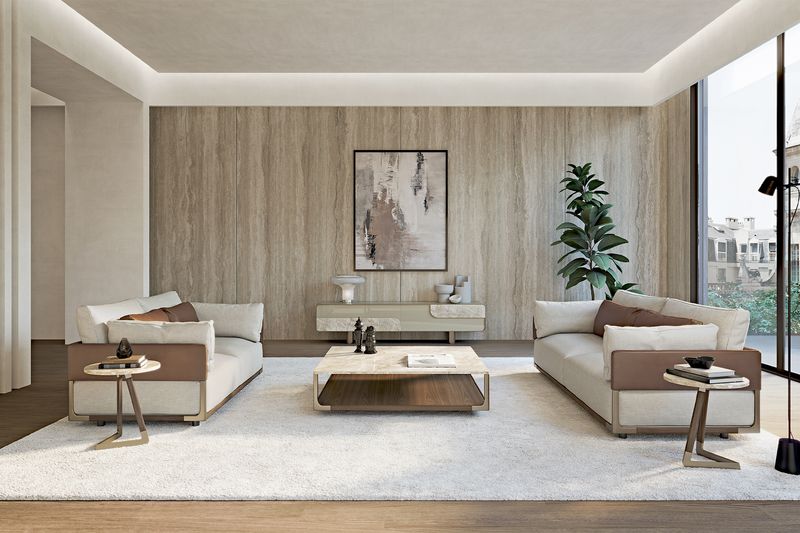 Turri Spa Журнальный столик Drum Coffee Table от Turri Spa — в интерьере