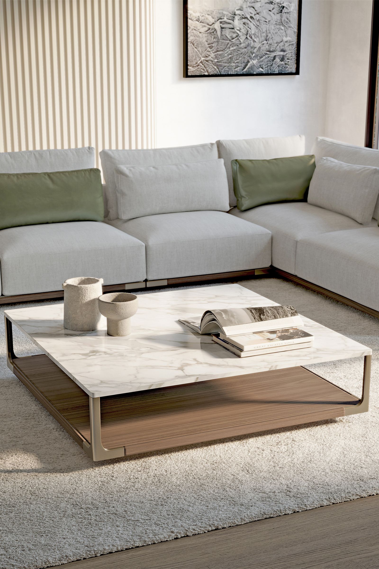 Turri Spa Журнальный столик Drum Coffee Table от Turri Spa — в интерьере