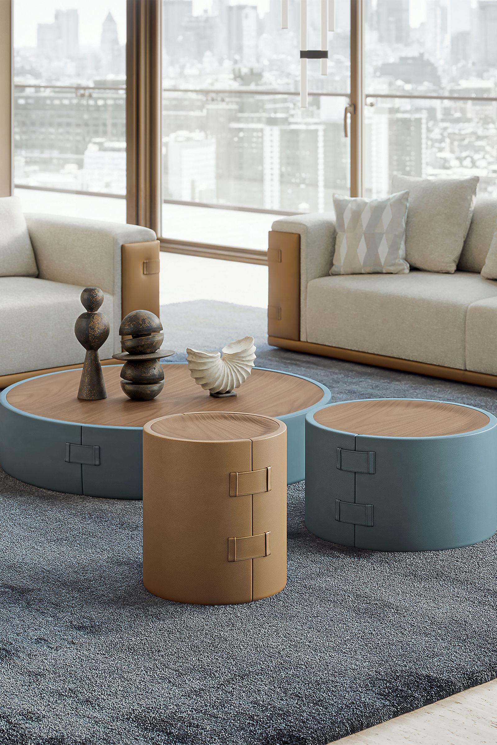 Turri Spa Журнальный столик Atelier от Turri Spa — в интерьере