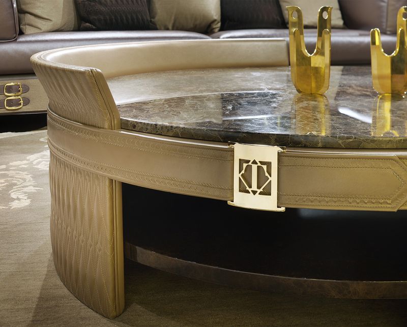 Turri Spa Журнальный столик Numero Tre Round от Turri Spa — в интерьере