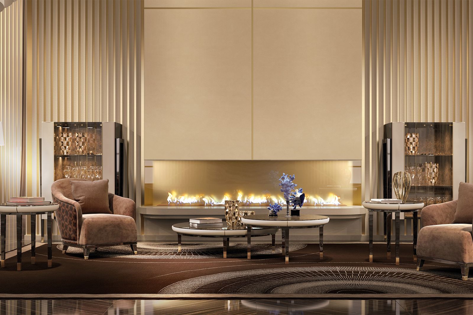 Turri Spa Журнальный столик Noir Coffee Table от Turri Spa — в интерьере