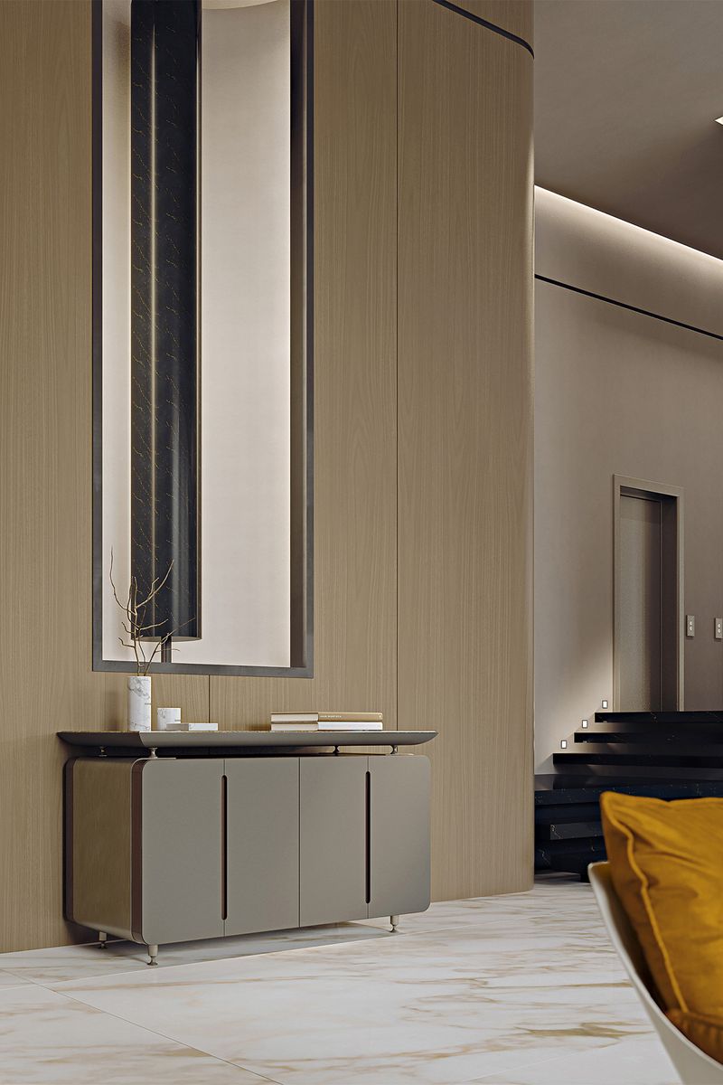 Turri Spa Креденция Silhoutte от Turri Spa — в интерьере