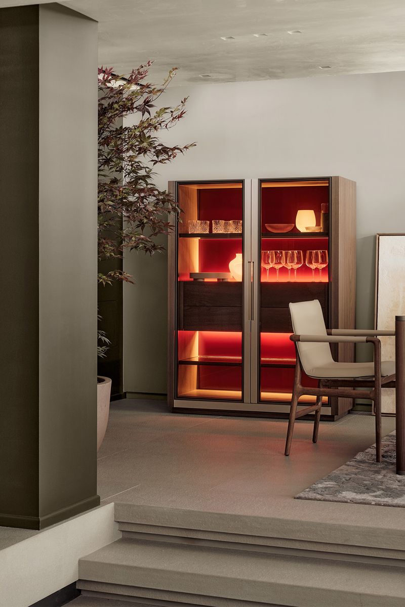 Turri Spa Витрина Atelier от Turri Spa — в интерьере
