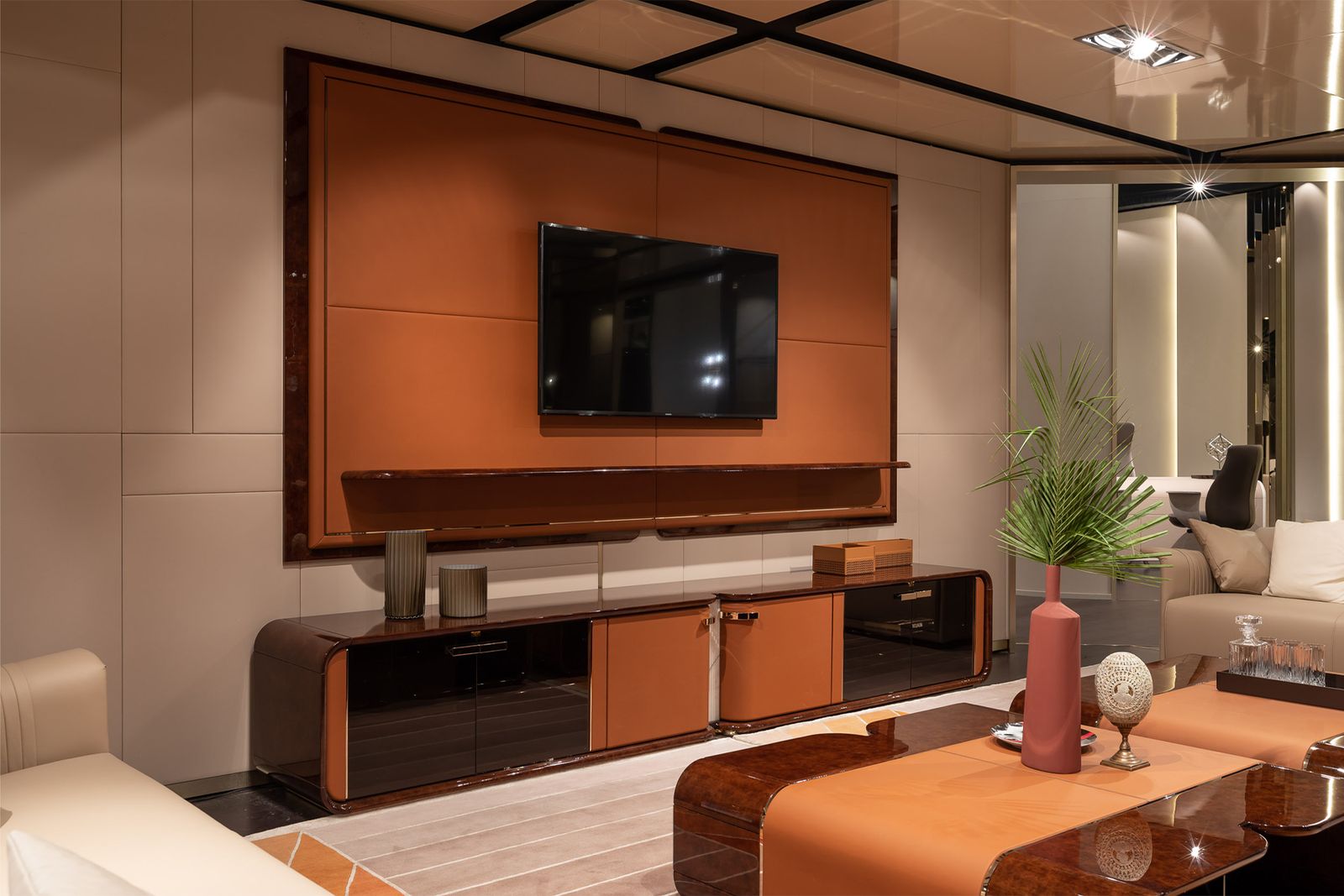 Turri Spa Мебель под ТВ Madison от Turri Spa — в интерьере