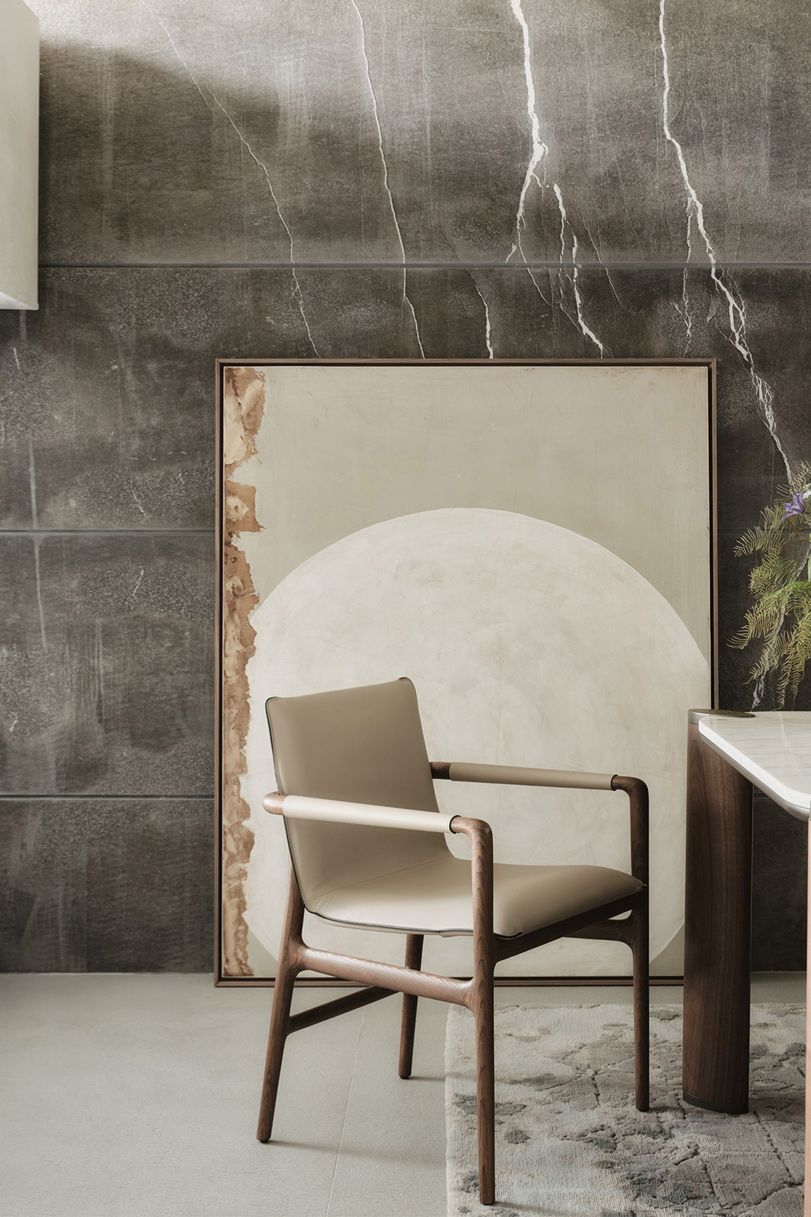 Turri Spa Стул с подлокотниками Nabi от Turri Spa — в интерьере