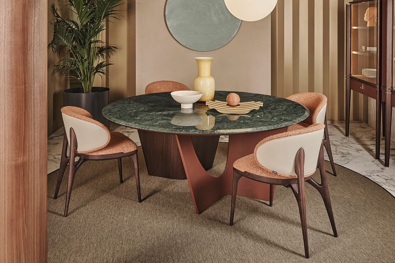 Turri Spa Стол Pinnacle Round Table от Turri Spa — в интерьере
